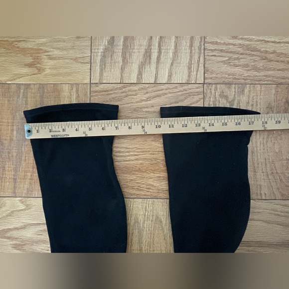 Steve Madden black knee high boots in stretchy suede - Picture 7 of 15